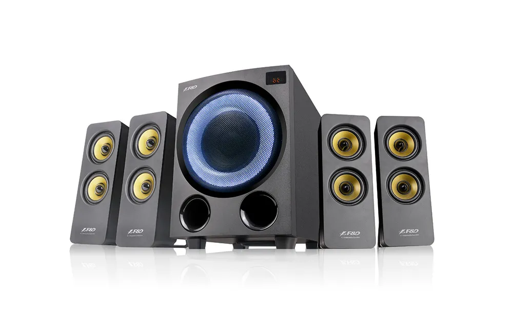 Sistem audio F&D F7700X, Negru