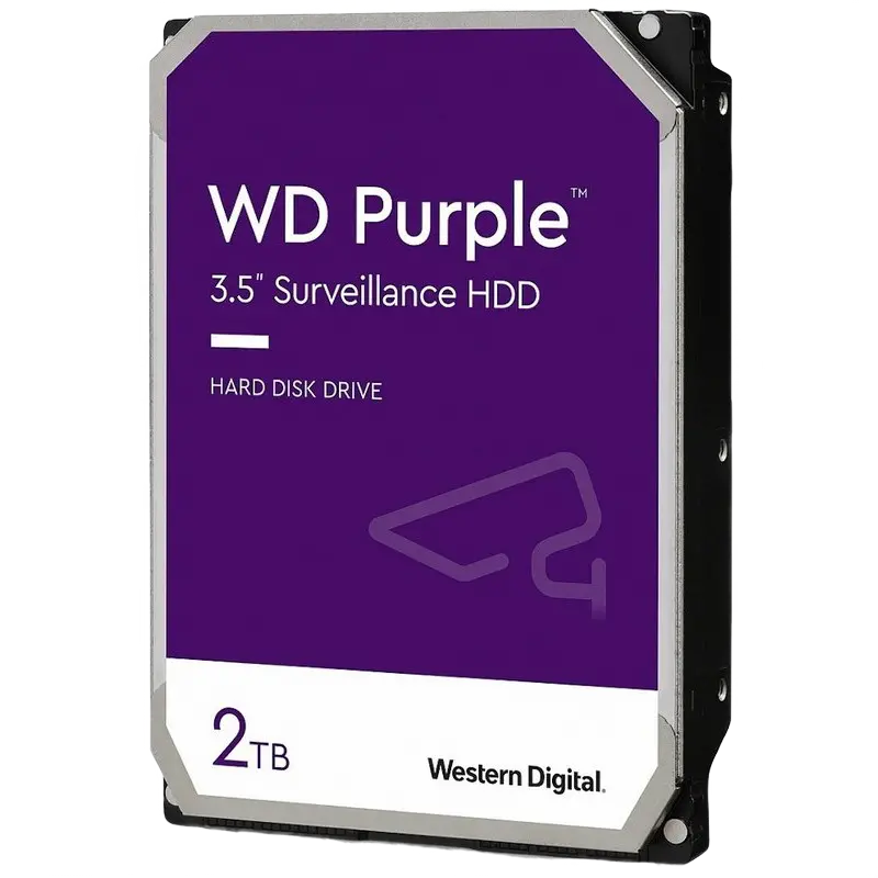 Жесткий диск Western Digital WD Purple, 3.5", 2 ТБ <WD22PURZ>
