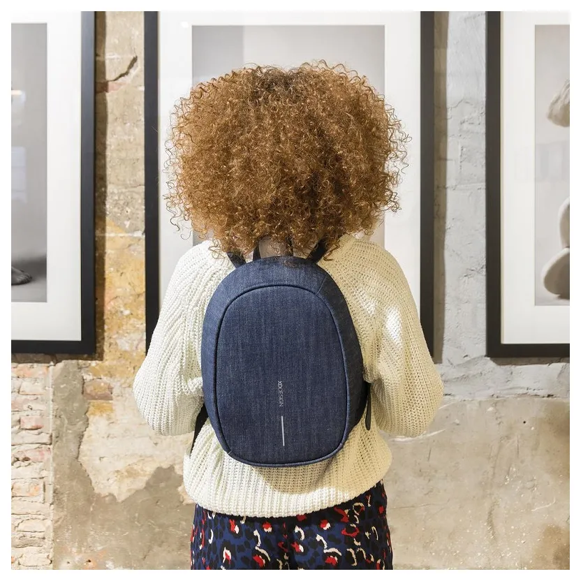 Rucsac pentru tabletă Bobby Elle Fashion, Poliester, Denim