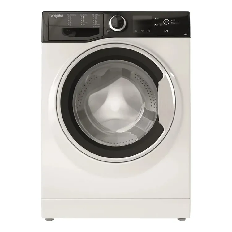 Mașină de spălat Whirlpool WRBSS 6215 B EU, 6kg, Alb