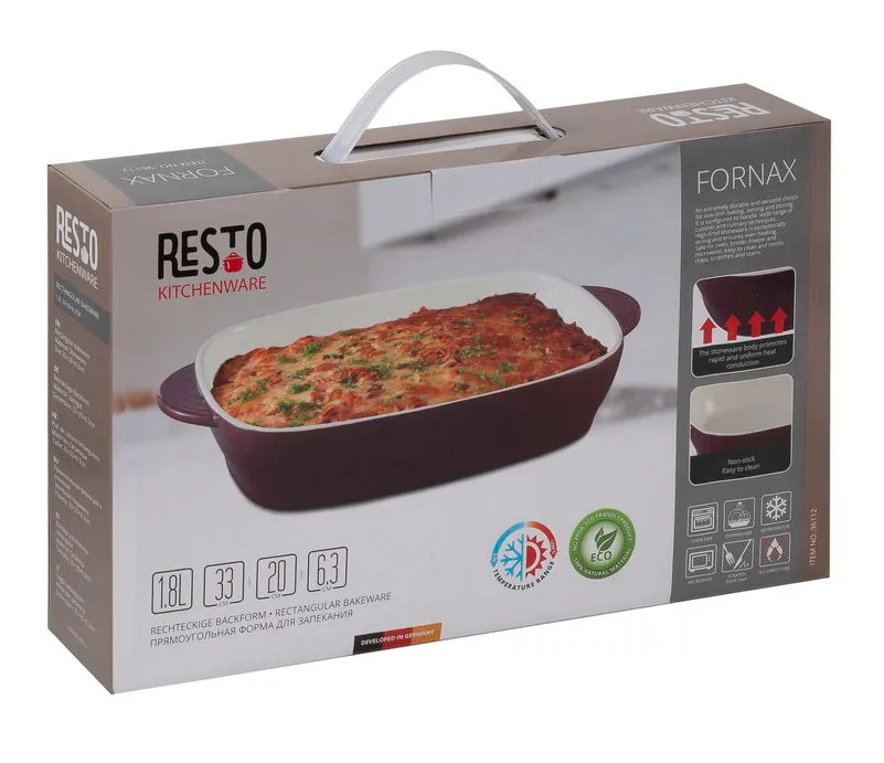 Tava de copt RESTO 96112, Roșu