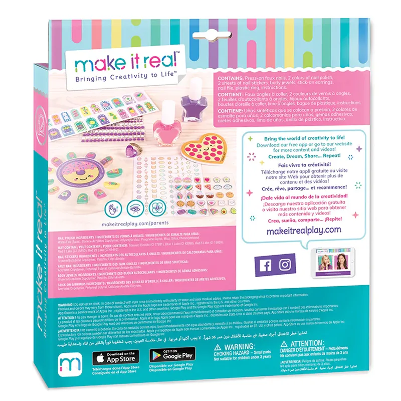 Set petrecere cu sclipici pentru fete MIR 2306