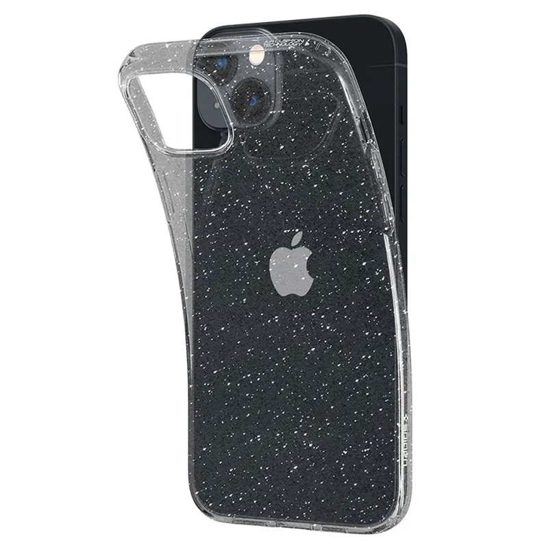 Чехол Spigen iPhone 14 Liquid Crystal Glitter, Прозрачный