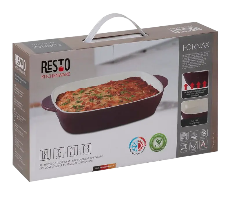 Tava de copt RESTO 96112, Roșu