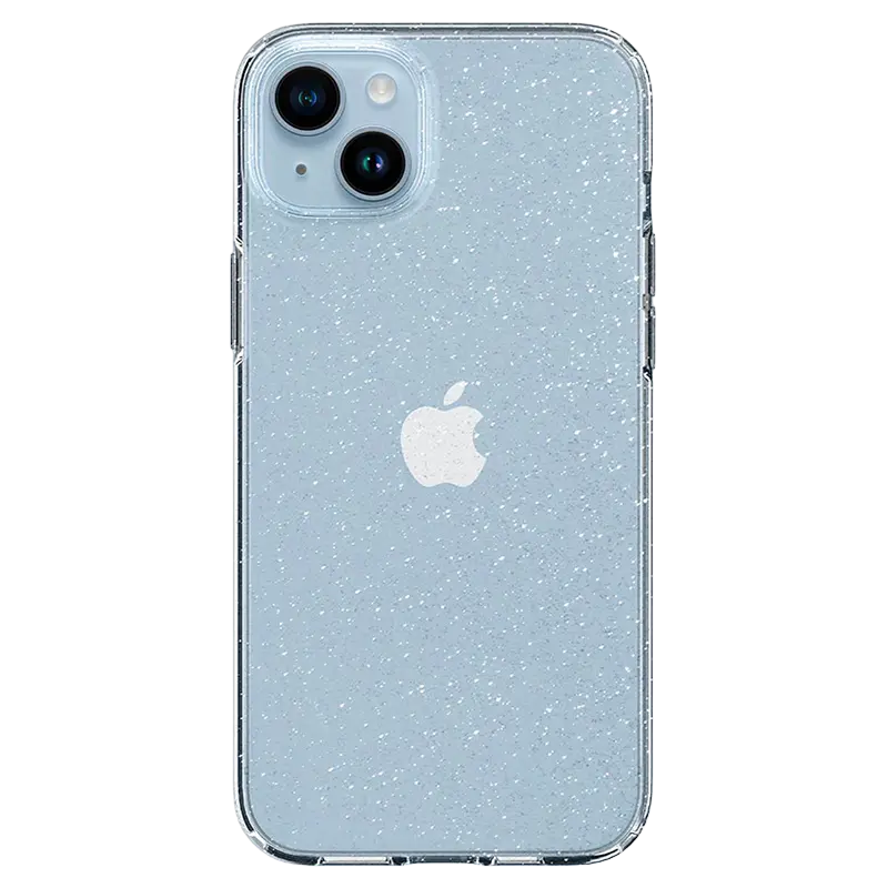 Чехол Spigen iPhone 14 Liquid Crystal Glitter, Прозрачный