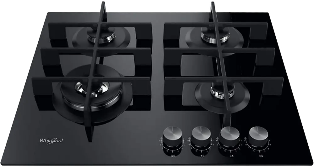 Plită pe gaz Whirlpool GOWL 628/NB, Negru