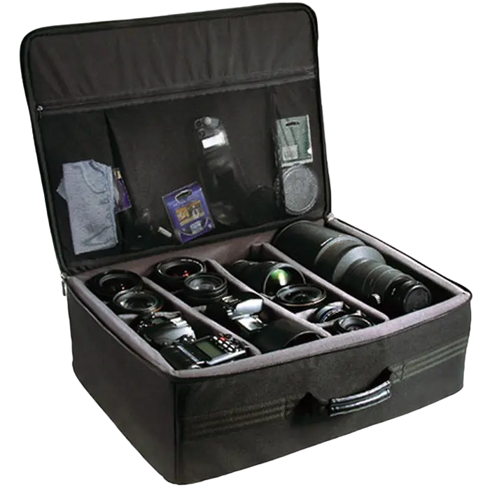 Geantă pentru camera foto Vanguard DIVIDER BAG 53, Negru