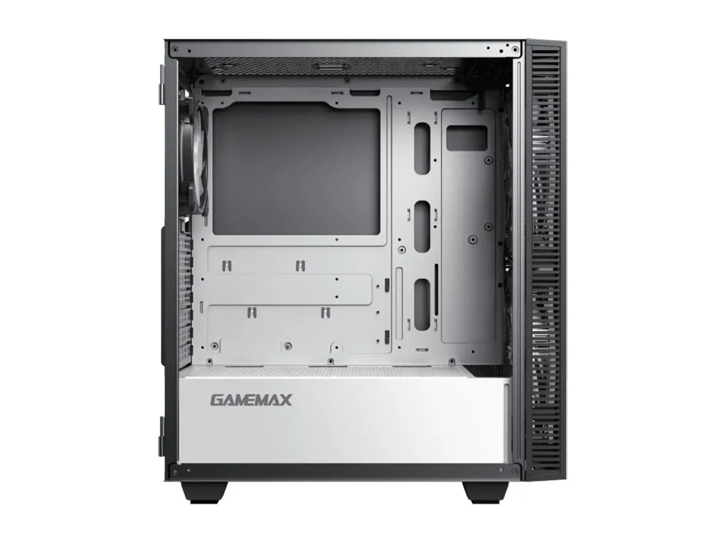 Carcasă PC Gamemax Aero, Midi-Tower, ATX, Negru