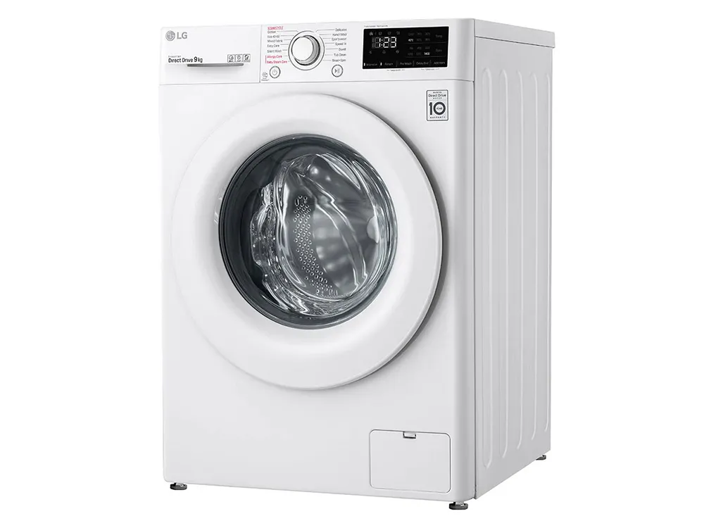 Mașină de spălat LG F4WV309S3E, 9kg, Alb