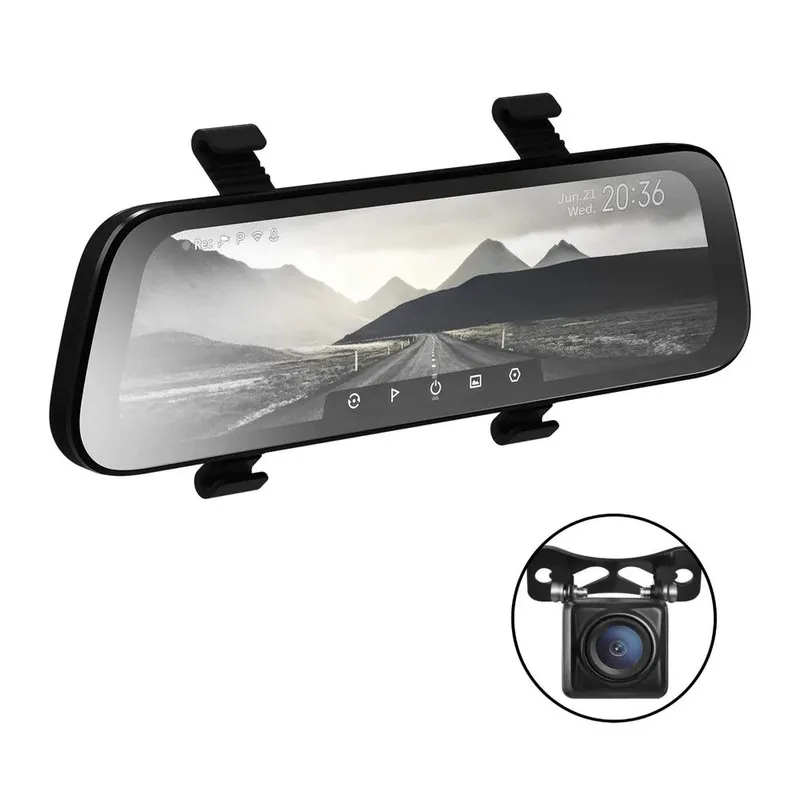 Set Dash Cam față și spate 70mai D07+RC05, 1920 x 1080, Negru