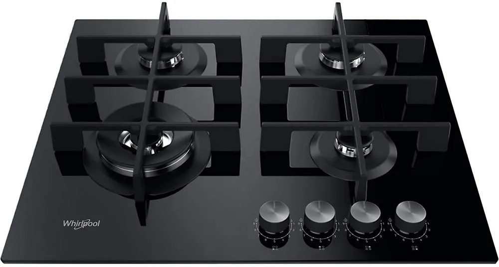 Plită pe gaz Whirlpool GOWL 628/NB, Negru
