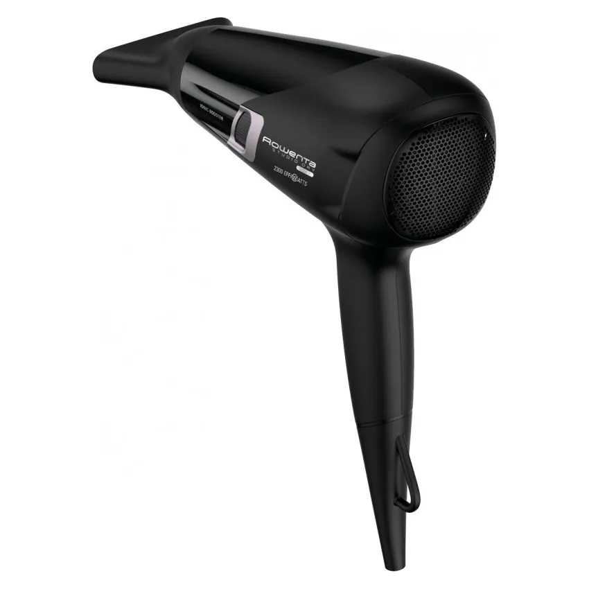 Фен Rowenta Studio Dry Glow CV5820F0, 2300 Вт, Чёрный