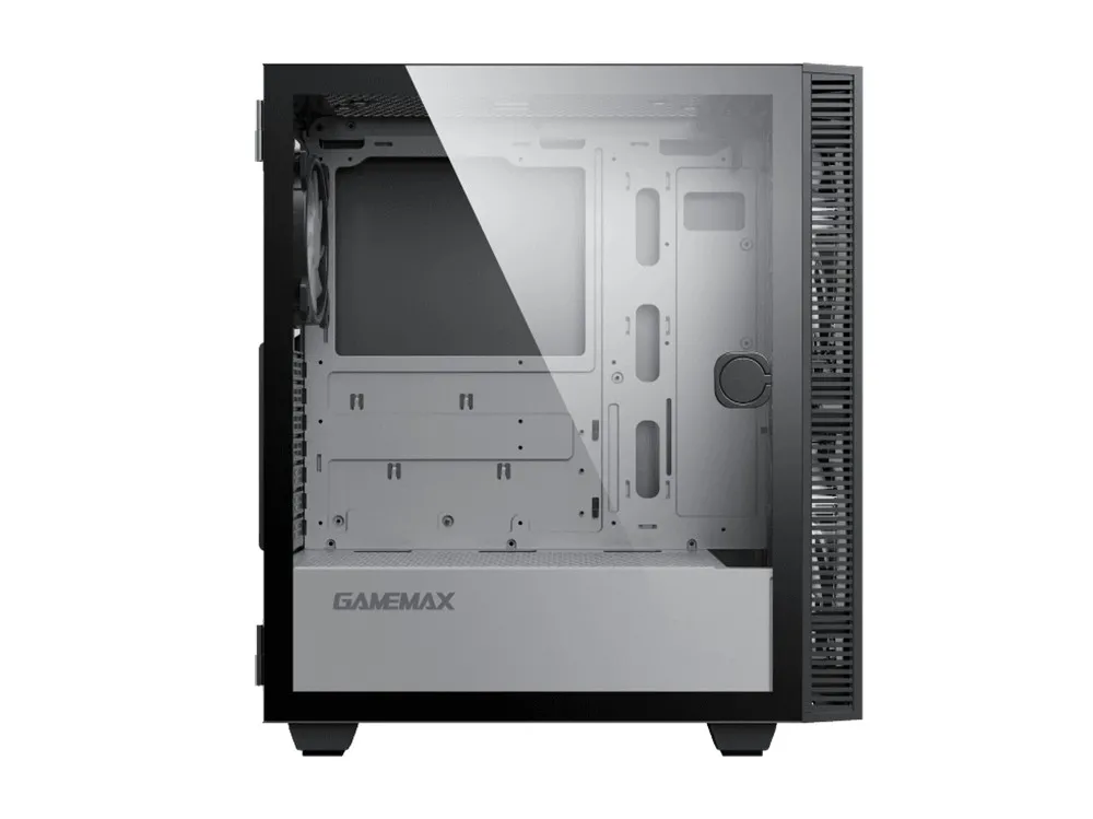 Carcasă PC Gamemax Aero, Midi-Tower, ATX, Negru