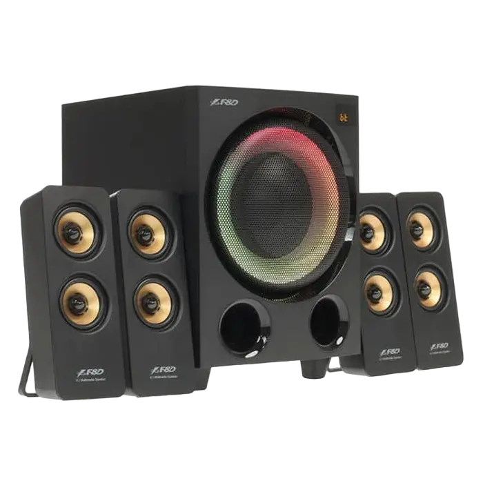 Sistem audio F&D F7700X, Negru