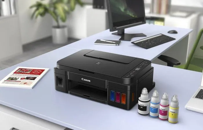 Multifunctional Inkjet Canon PIXMA G3411, Negru
