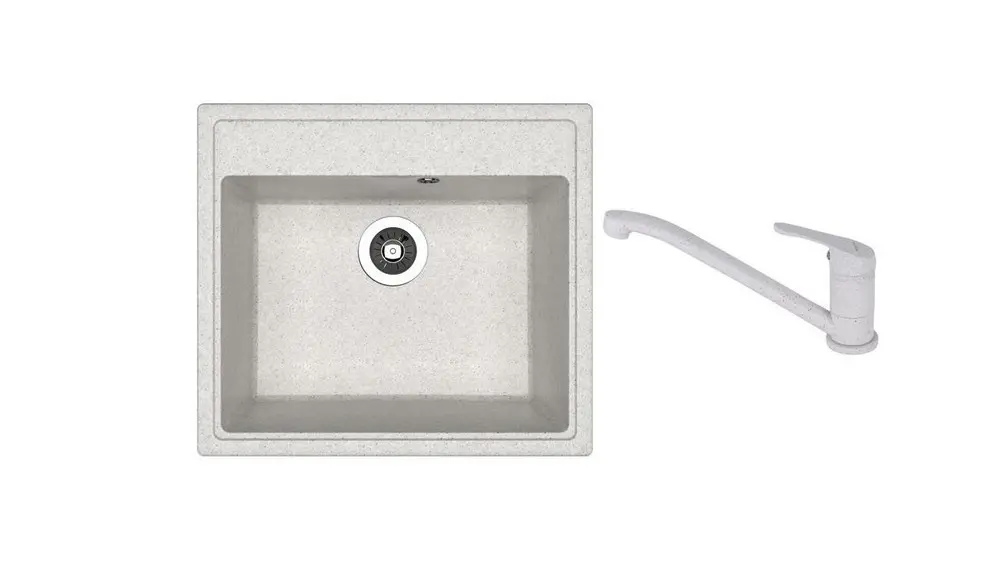 НАБОР мойка Dr Gans Nika 570 + SanDonna F 1066 серый