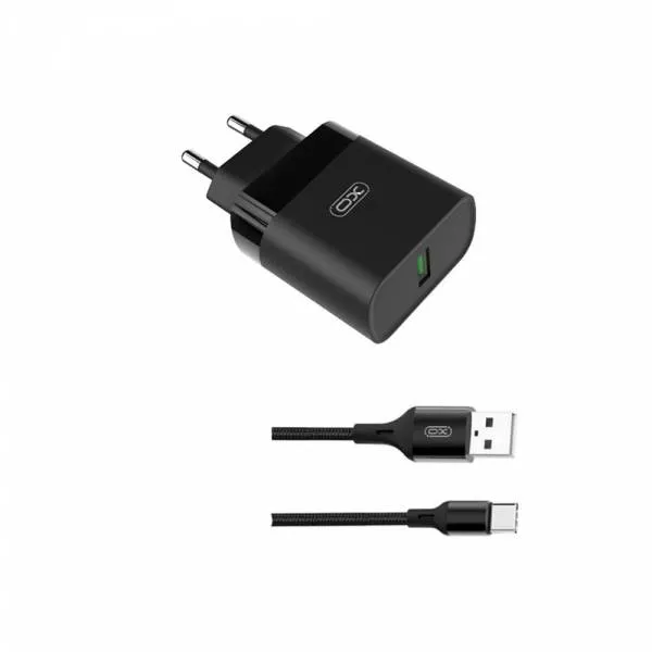 Încărcător XO L63, 15W, Negru