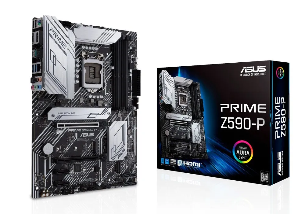 Материнская плата ASUS PRIME Z590-P, LGA1200, Intel Z590, ATX
