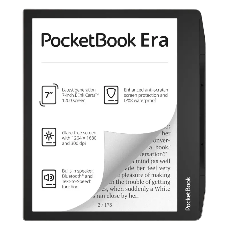 eBook Reader PocketBook 700 Era, Negru | Argintiu
