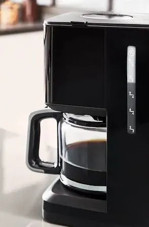 Капельная Кофеварка Tefal Smart&Light, 1000Вт, Чёрный