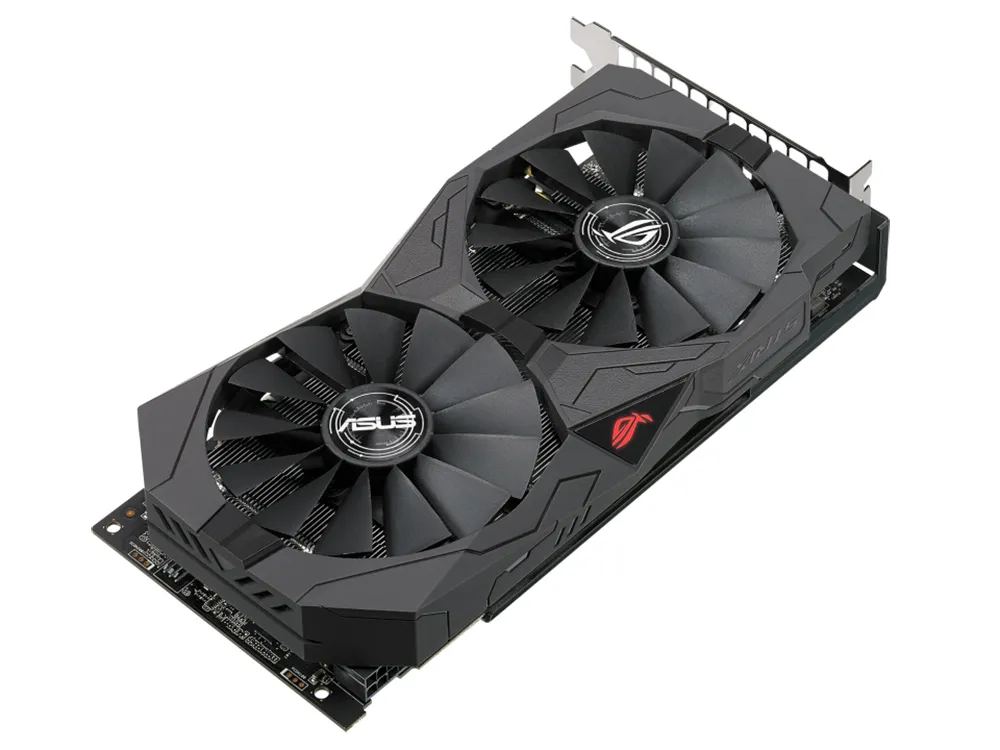 Видеокарта ASUS ROG-STRIX-RX560-4G-V2-GAMING,  4ГБ GDDR5 128бит