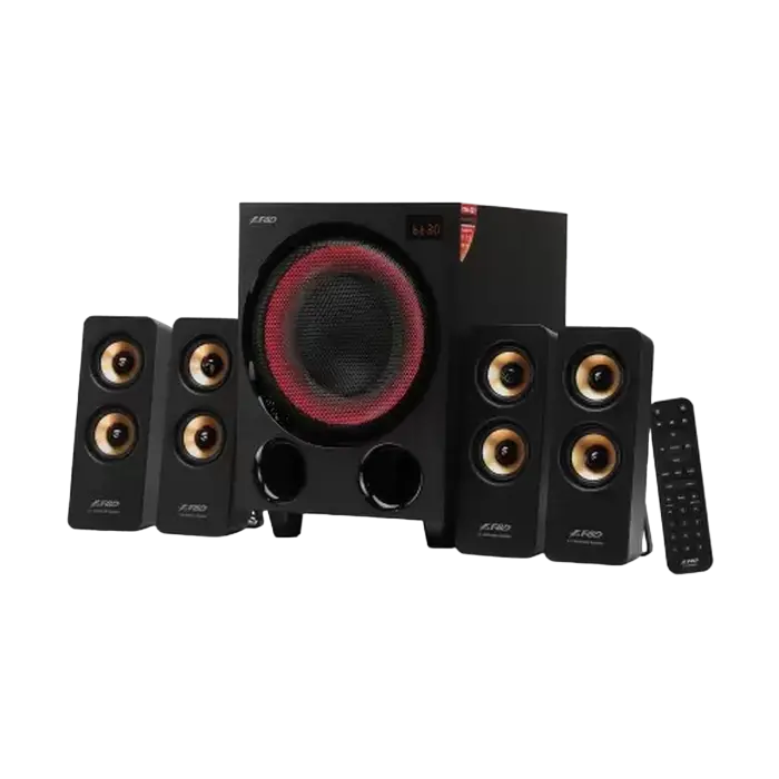 Sistem audio F&D F7700X, Negru