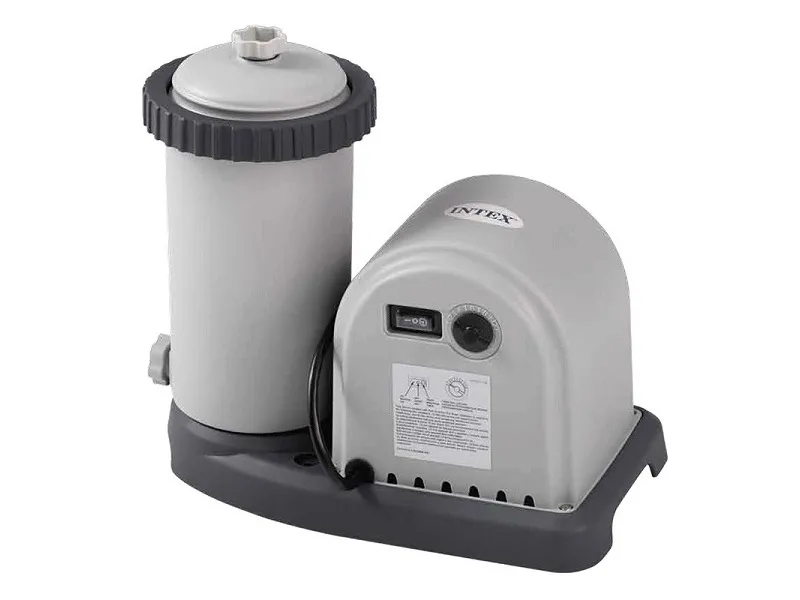 Piscină cu cadru metalic Intex GreyWood Premium, 24311L, Gri închis, 26744