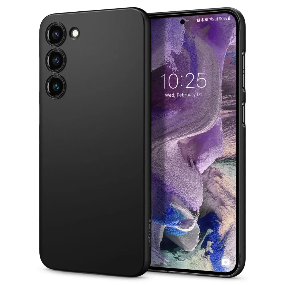 Чехол Spigen Samsung S23, Airskin, Чёрный