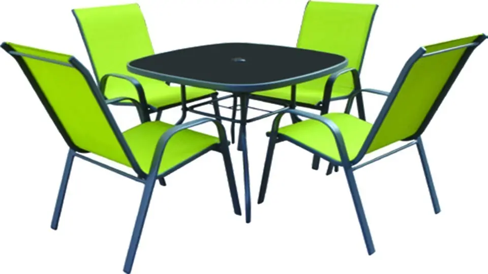 Scaun de gradina Como (verde)