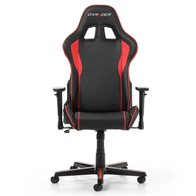 Scaun Gaming DXRacer Formula, PU Piele, Negru/Rosu