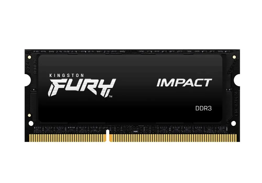 Оперативная память Kingston FURY Impact, DDR3 SDRAM, 1600 МГц, 8Гб, KF316LS9IB/8