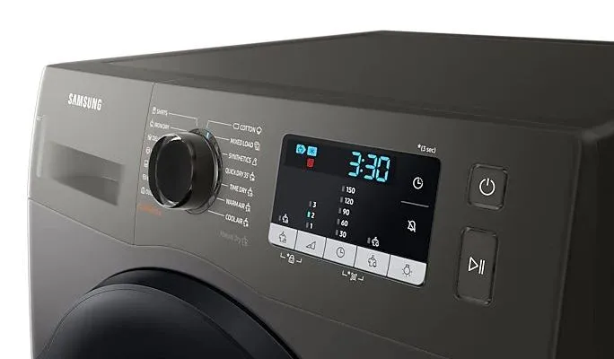 Uscător de rufe Samsung DV90TA040AX/LE, 9kg, Oțel inoxidabil