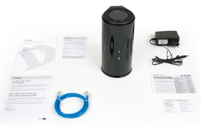 Беспроводной маршрутизатор D-Link DIR-860L, 3G, 4G, Чёрный