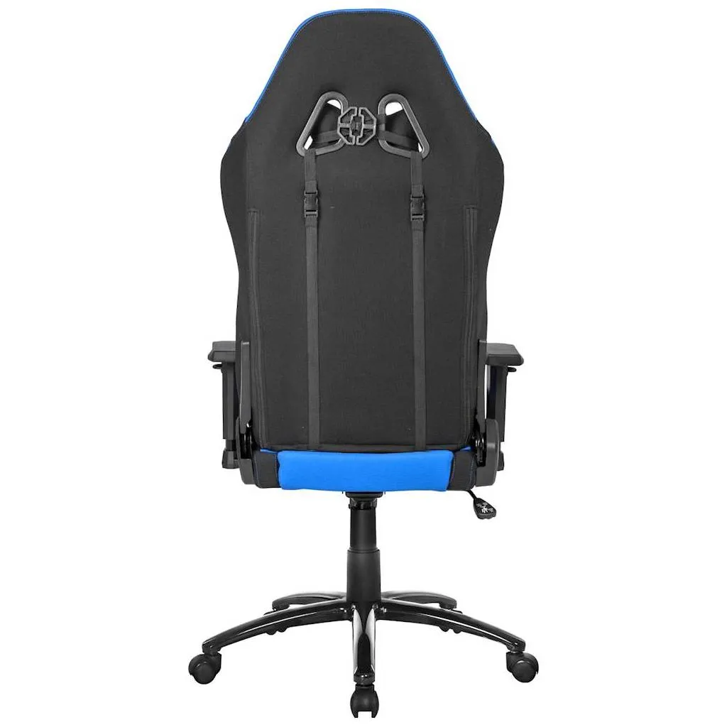 Scaun Gaming AKRacing CORE EX, Textil, Albastru/Negru