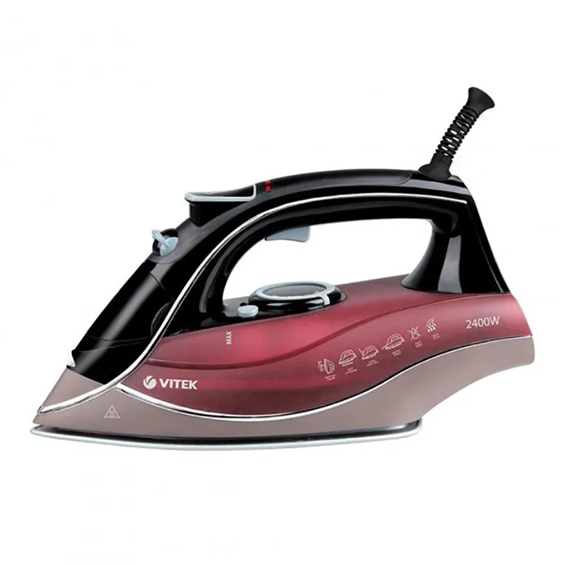 Fier de călcat VITEK VT-1240, 2400W, Visiniu