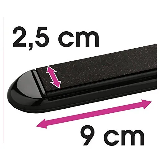 Выпрямитель для волос Rowenta Express liss SF4012F0, Чёрный | Розовый