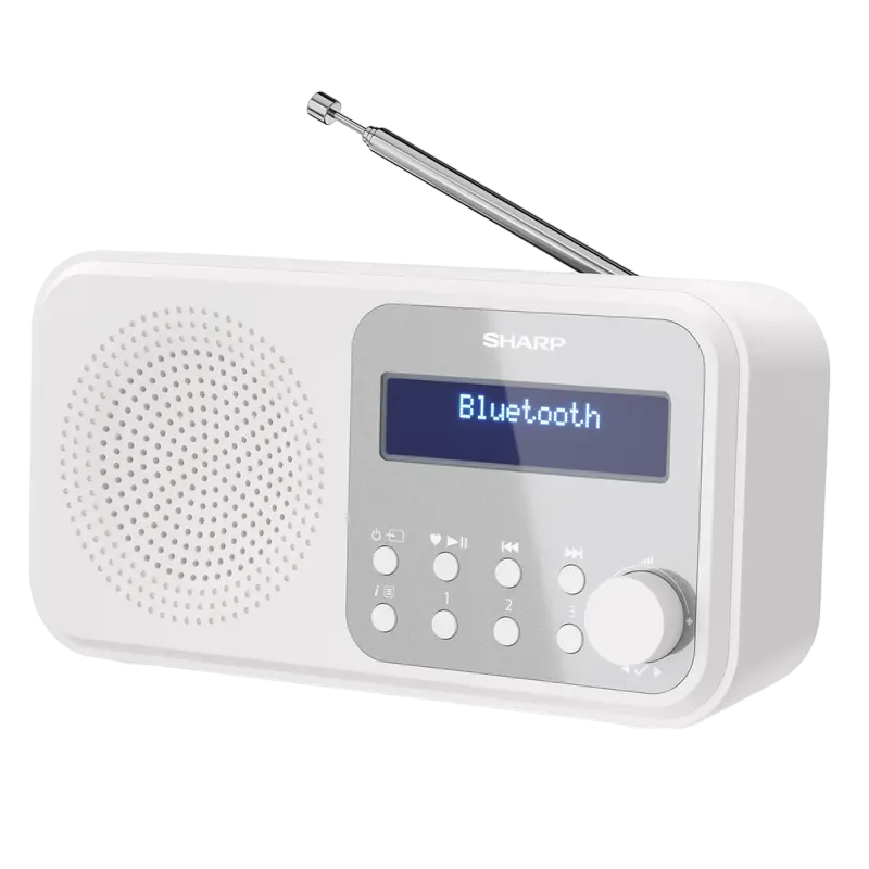 Портативное радио Sharp DR-P420WHV01, Белый