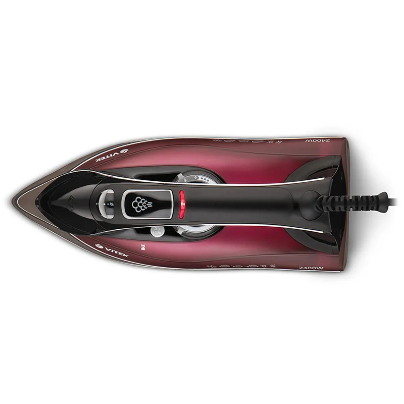 Fier de călcat VITEK VT-1240, 2400W, Visiniu