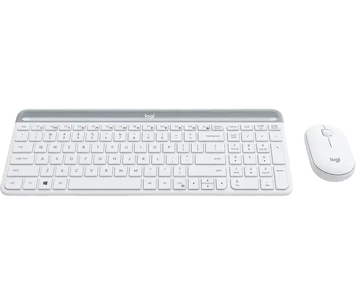 Клавиатура и мышь Logitech MK470, Беспроводное, Белый