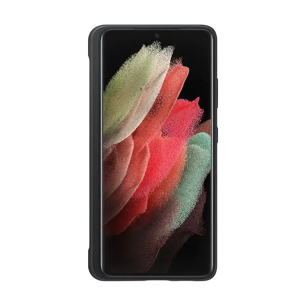 Husă Samsung Galaxy S21 Ultra Silicone Cover with S-Pen, Negru