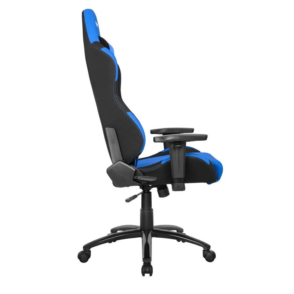 Scaun Gaming AKRacing CORE EX, Textil, Albastru/Negru