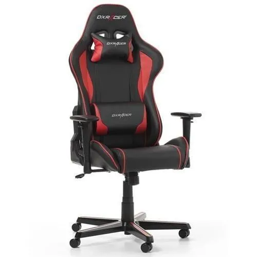 Scaun Gaming DXRacer Formula, PU Piele, Negru/Rosu