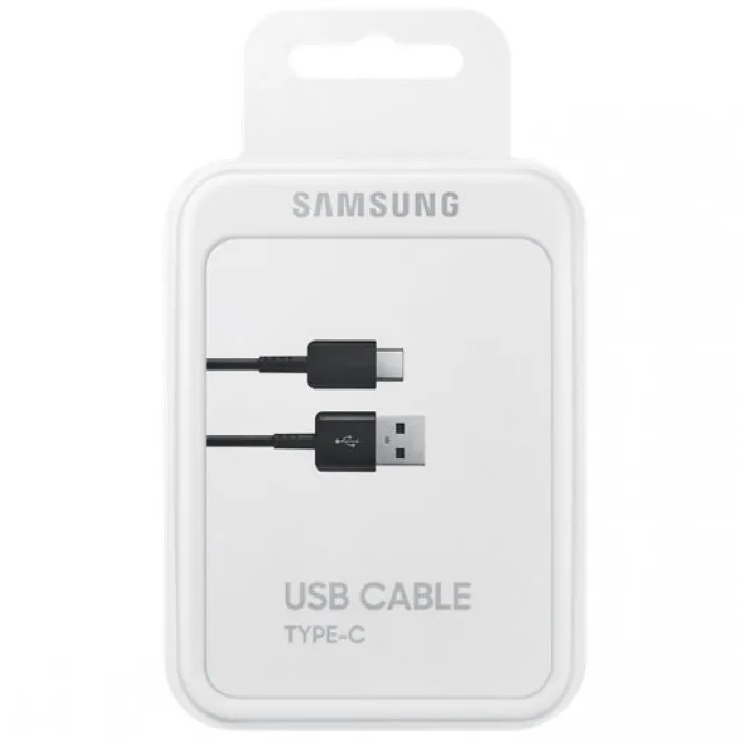 Cablu încărcare și sincronizare Samsung EP-DG930IBRGRU, Type-C/USB Type-A, 1,5m, Negru