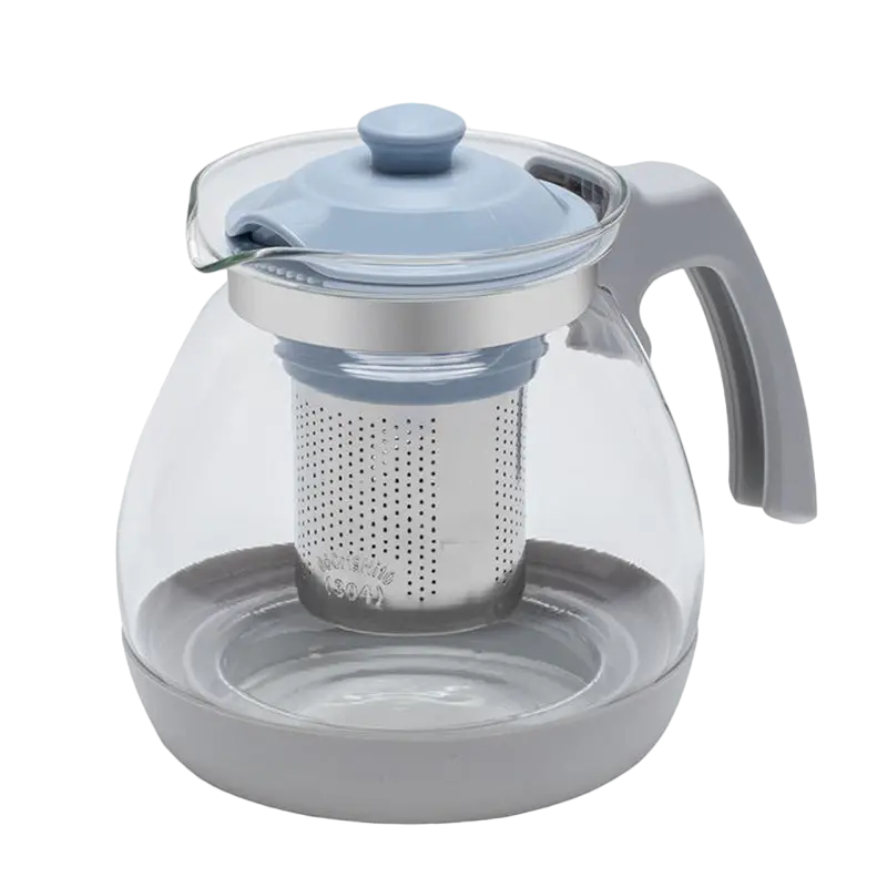 Заварочный чайник RESTO 90510, 1,2л, Серый