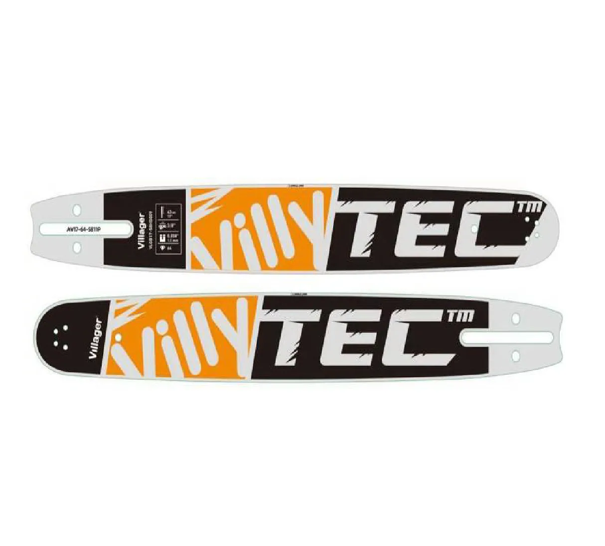 Bara drujba Villager VLGB18-58HD009 45cm, 3/8, 1.5mm, 34 dinti