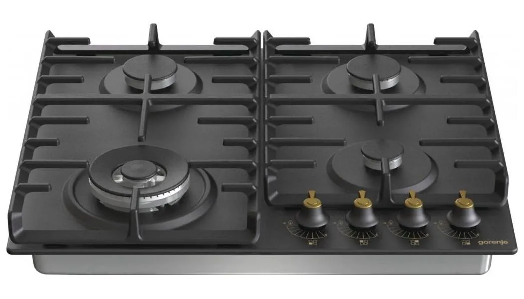 Plită pe gaz Gorenje GW 642 CLB, Negru
