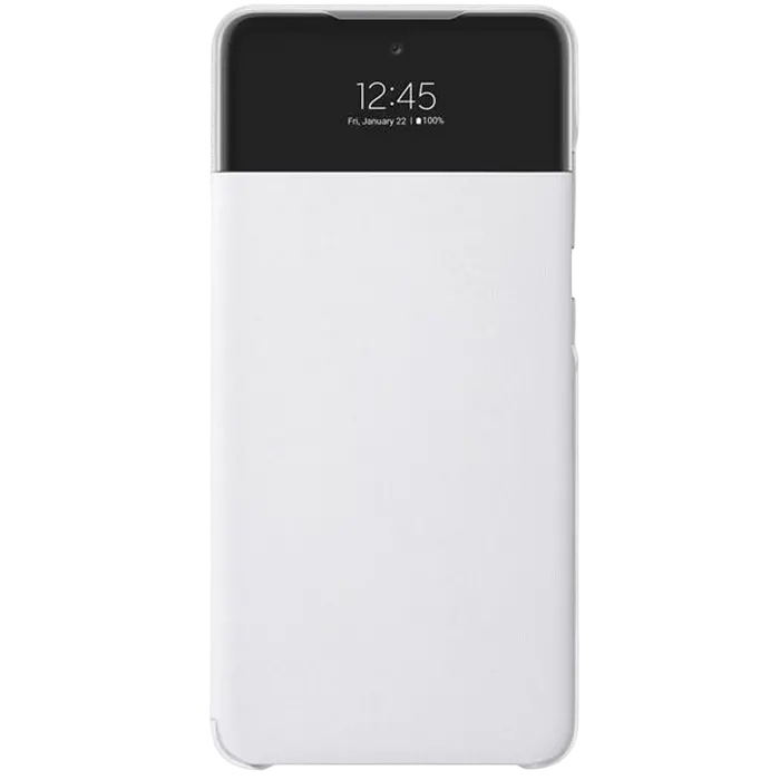 Husă tip carte Samsung S View Wallet Cover Galaxy A52, White 