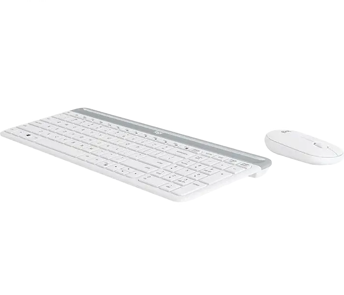 Клавиатура и мышь Logitech MK470, Беспроводное, Белый