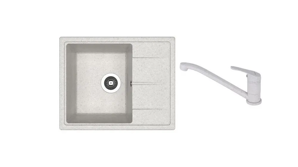 НАБОР мойка Dr Gans Nika 580 + SanDonna F 1066 серый