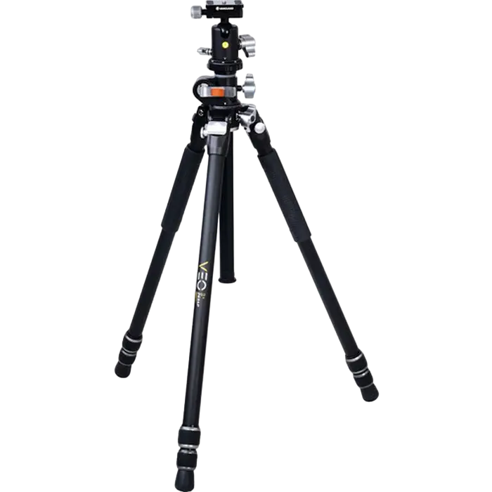 Tripied Foto-Video Vanguard VEO3 263AB, Cap video/Cap trepied de minge, Negru